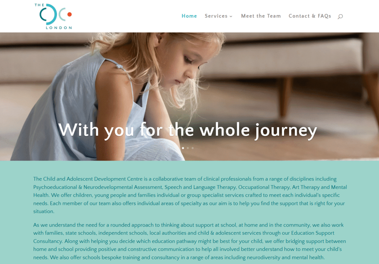 The CDC London project screenshot